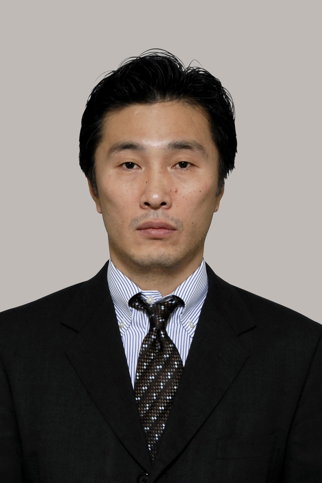 柿﨑明二氏 写真